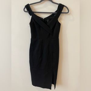 Lulu’s Song of Love Black Off-the-Shoulder Dress